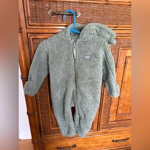 Eddie Bauer Soft Green Kids Footie